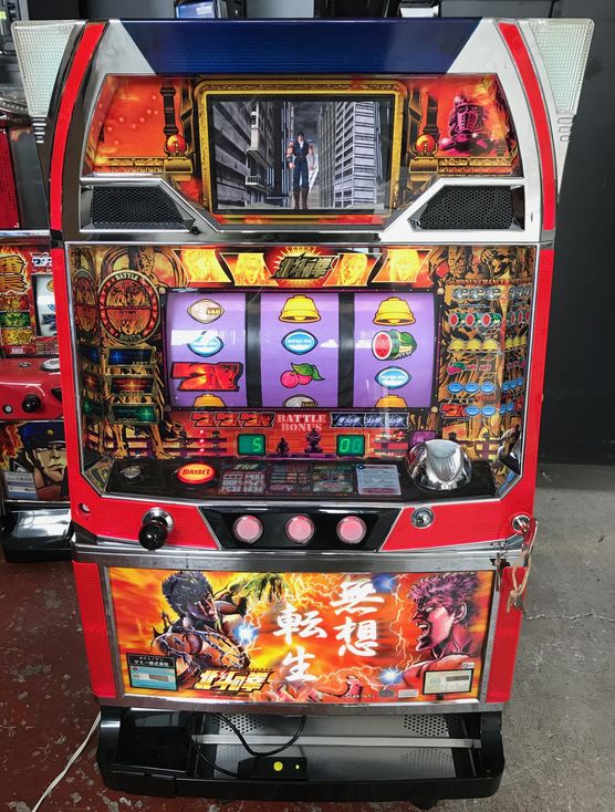 パチスロ 北斗の拳　4号機 4号機】サミー 北斗の拳SE レイ 中古パチスロ実機 [4ch対応] A-SLOT