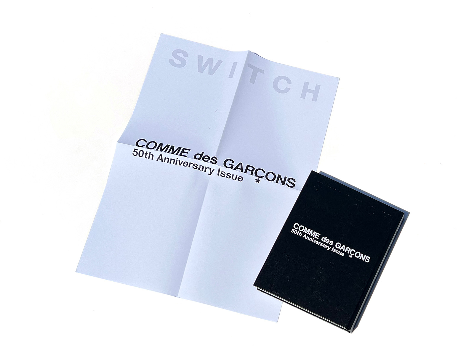 SWITCH special edition COMME des GARÇONS | PAGE SPREAD