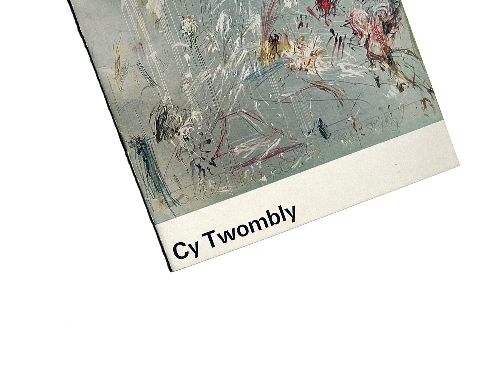Catalogus Stedelijk Museum 390: Cy Twombly | PAGE SPREAD