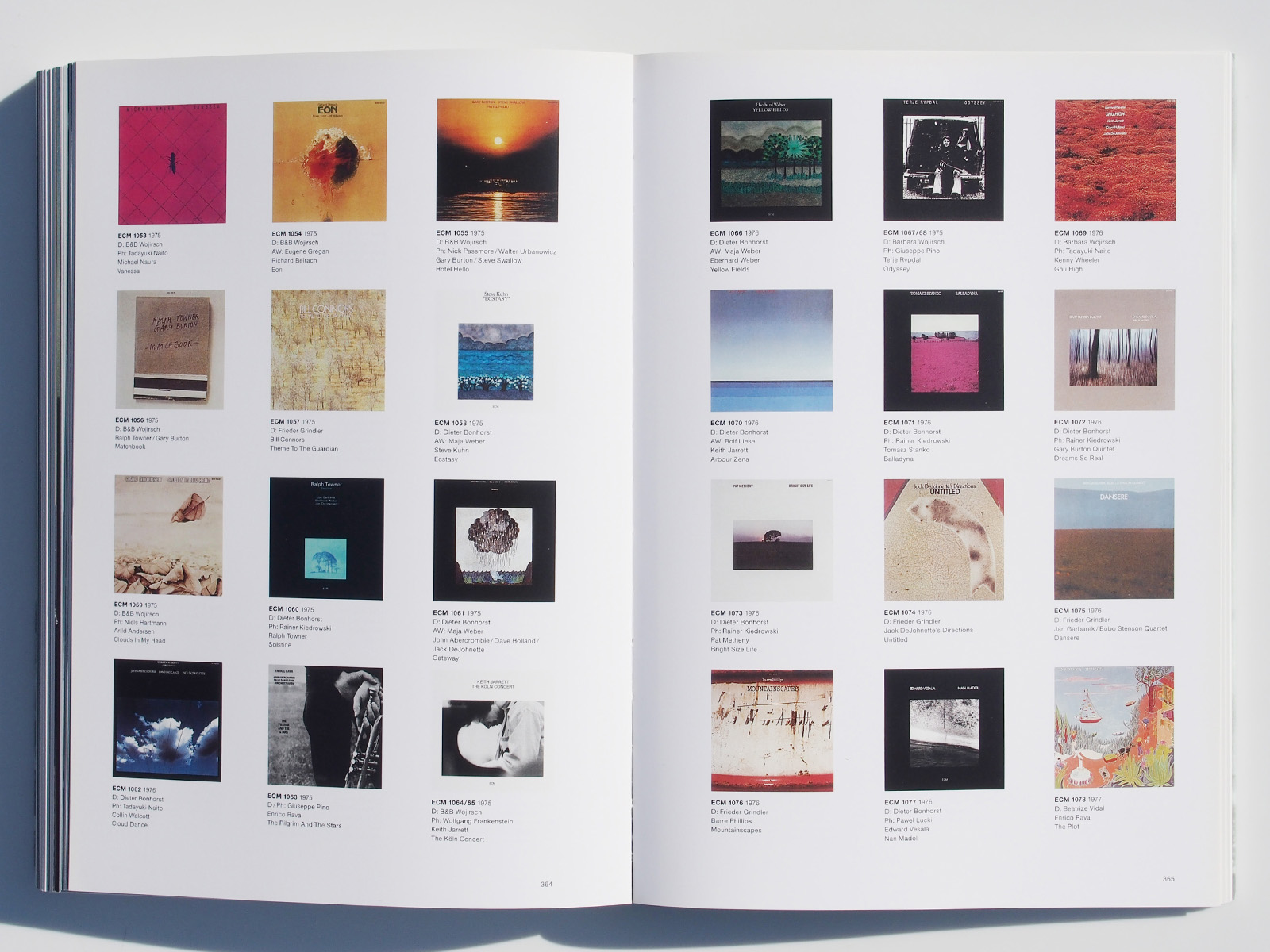Windfall Light: The Visual Language of ECM | PAGE SPREAD