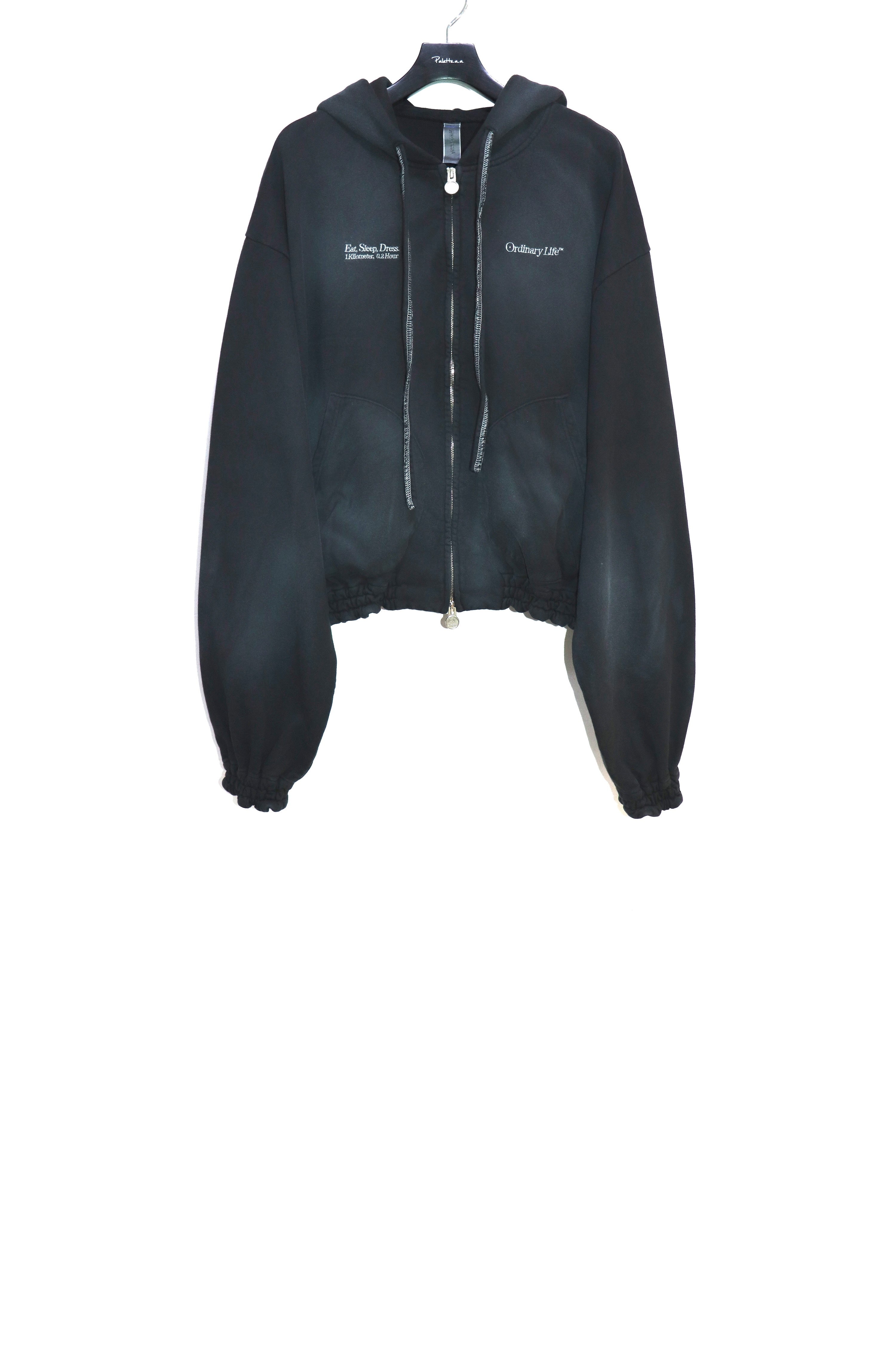 SHINYAKOZUKA(シンヤコヅカ)のWASHED ORDINARY OLD STYLE ZIP HOODIE