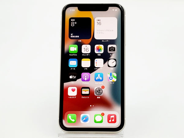 Bランク】SIMフリー iPhone11 64GB ホワイト MHDC3J/A A2221