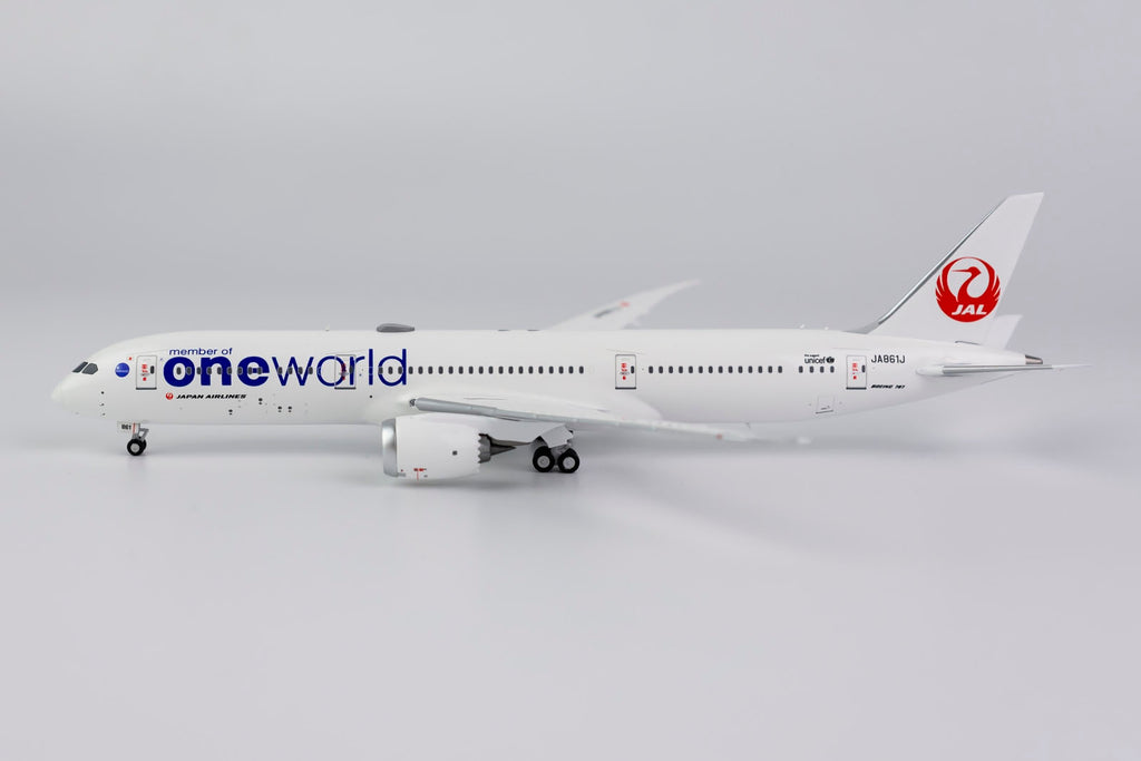 Japan Airlines Boeing 787-9 JA861J One World NG Model 55083 Scale
