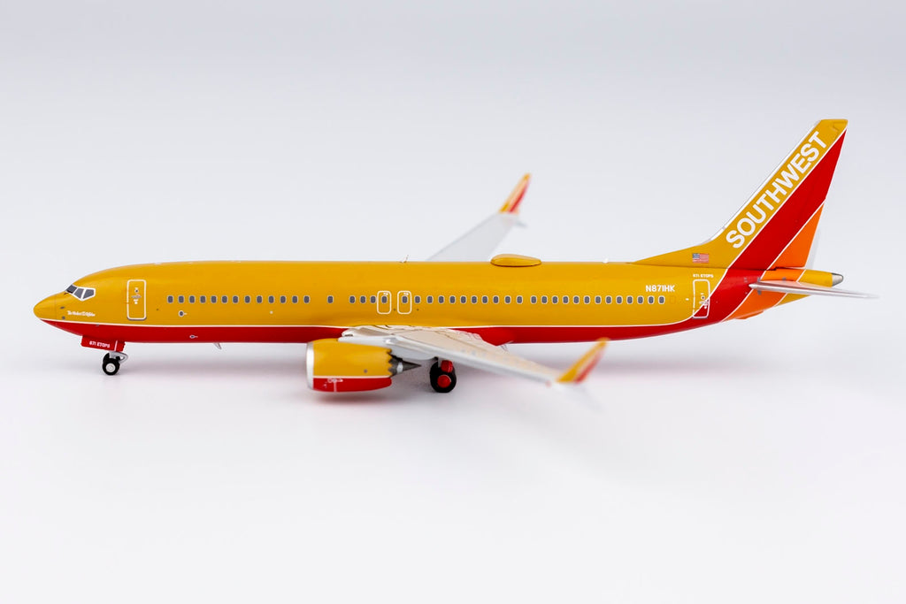 Southwest Boeing 737 MAX 8 N871HK Desert Gold Retro NG Model 88001