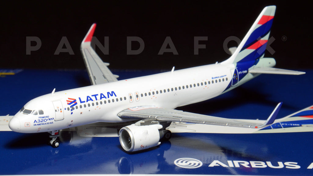LATAM Airbus A320neo PT-TMN GeminiJets GJLAN1611 Scale 1:400