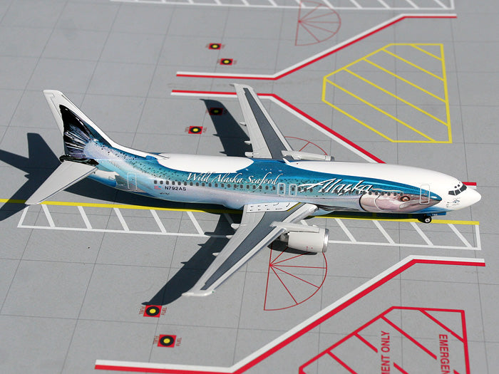 Alaska Airlines Boeing 737-400 N792AS Salmon Thirty Salmon