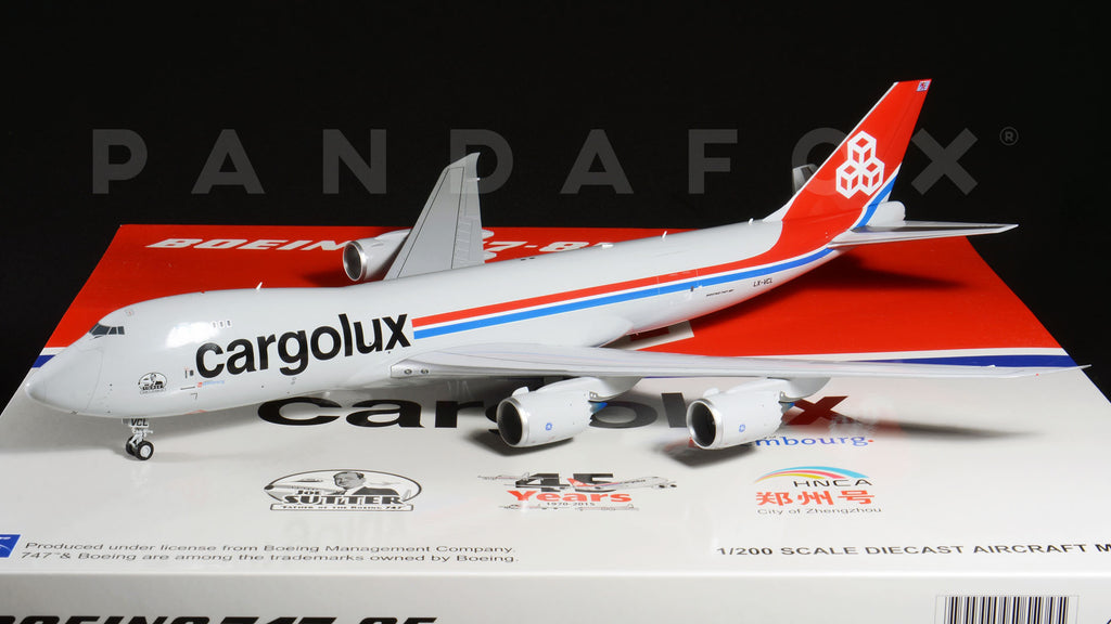 Cargolux Boeing 747-8F LX-VCL Joe Sutter JC Wings JC2CLX041 XX2041