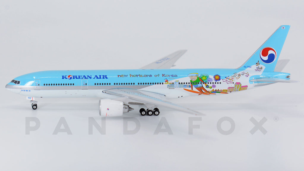 航空機・ヘリコプター B-Models 1/200 Korean Air B777-300ER 航空機
