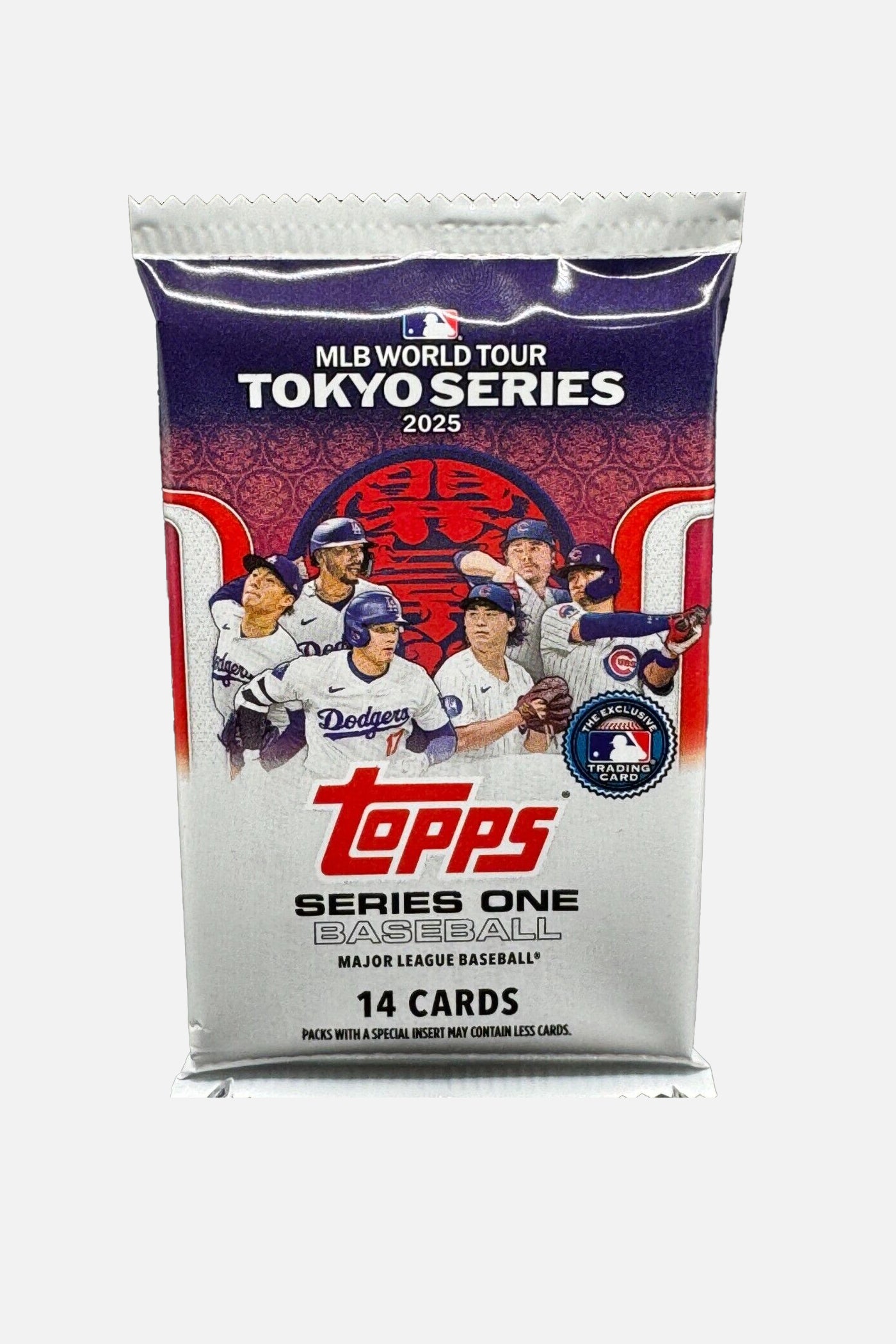 Topps Baseball 2025 Series One MLB Tokyo Series Single Pack (14