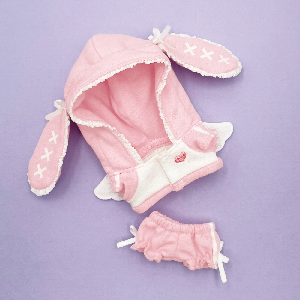 いつぬいおきがえシリーズ うさりぼんジャージセット – pattythree公式