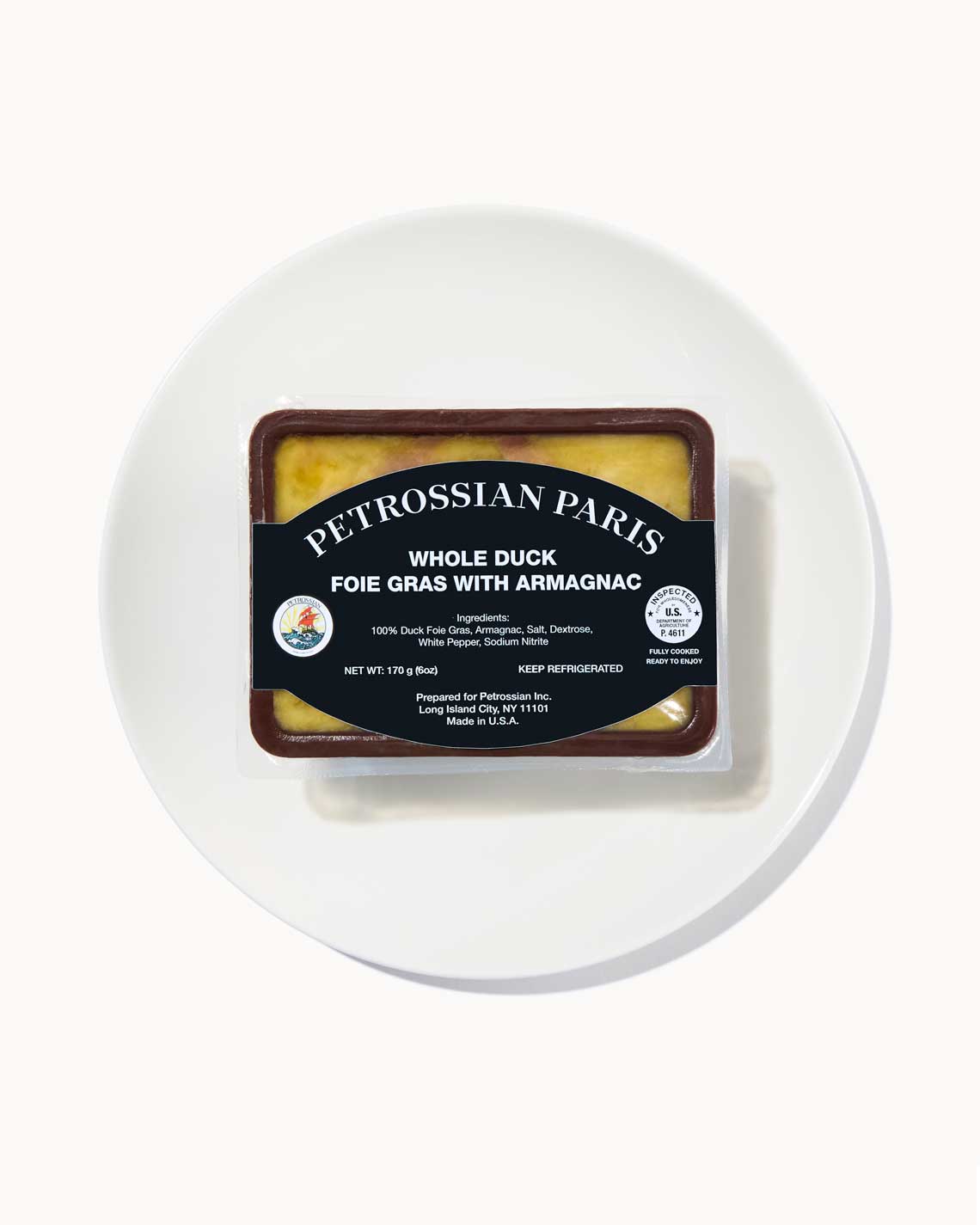 Whole Duck Foie Gras | Gourmet Delights Online – Petrossian