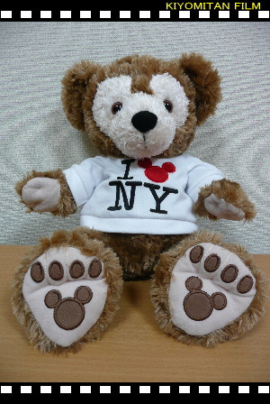 USA限定 ディズニーベア I LOVE NY ぬいぐるみ（ブラウン