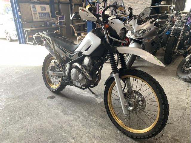 YAMAHA セロー250 リアサスペンション交換 オートショップシンサン