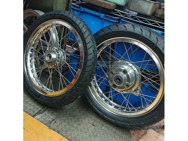 CB250T ホイールリメイク 東京都荒川区 旧車二輪専門店BANBAN｜バイク