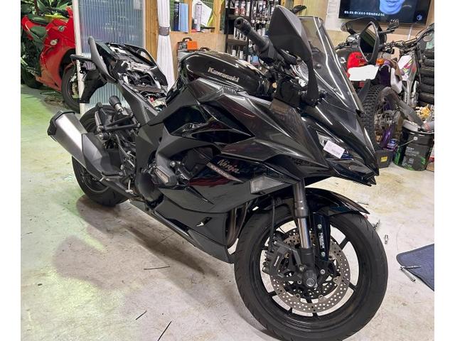 ニンジャ1000SX エンジンチェックランプ消去 神戸市西区バイク