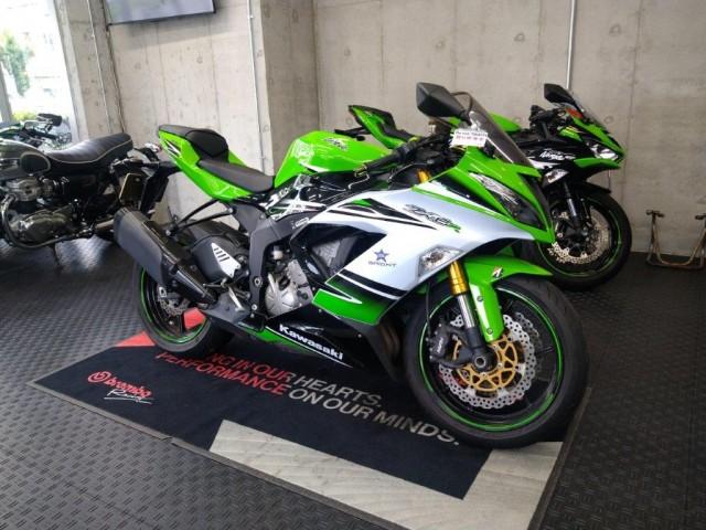Ninja ZX-6R、車検（バイクショップ ラリマーの作業実績 2023/10/23