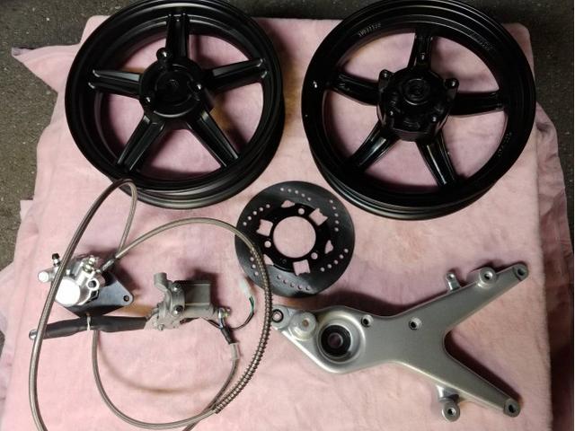 国内唯一の取り扱い!!シグナス3型リアブレーキのディスク化（SP