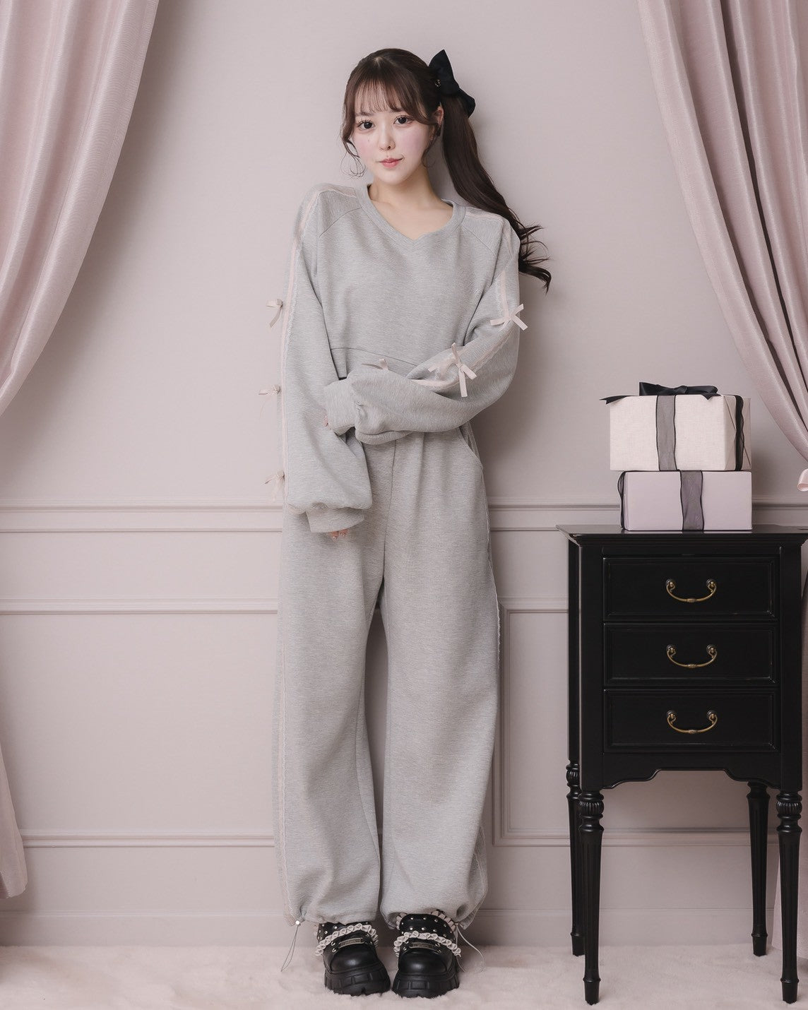 サイドレーススウェットセットアップ – pium