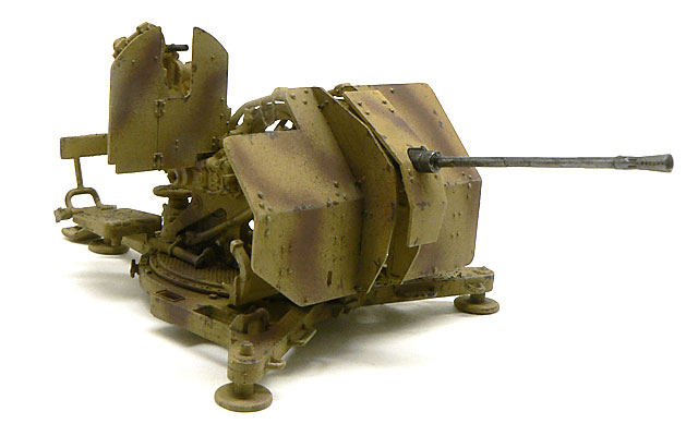 プラモ日記 » ドイツ・2cm対空機関砲Flak38後期型 その5 完成!!