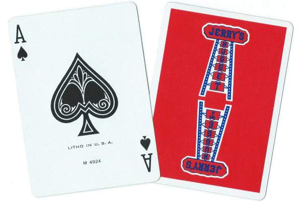 The Legendary Jerry's Nugget Playing Cards