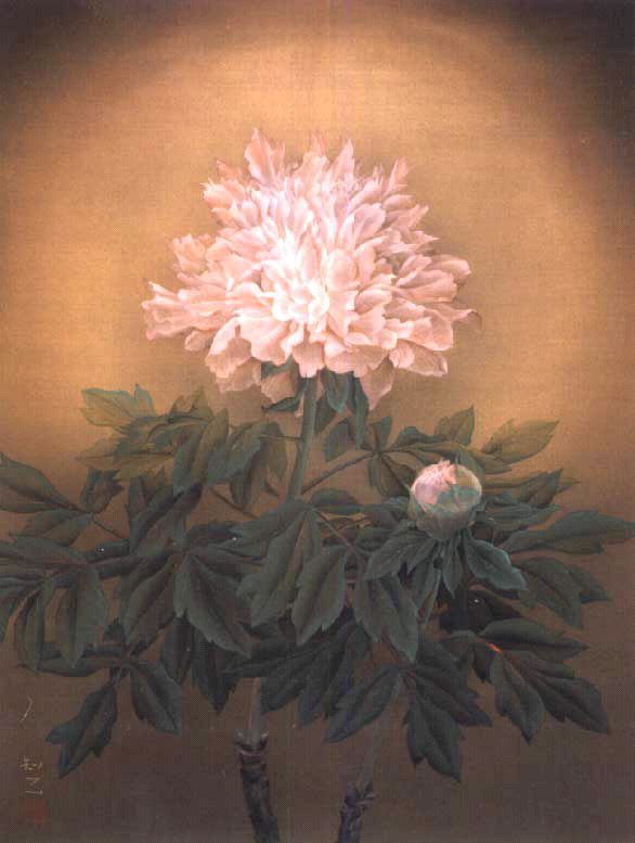 絹本制作と裏彩色 その1