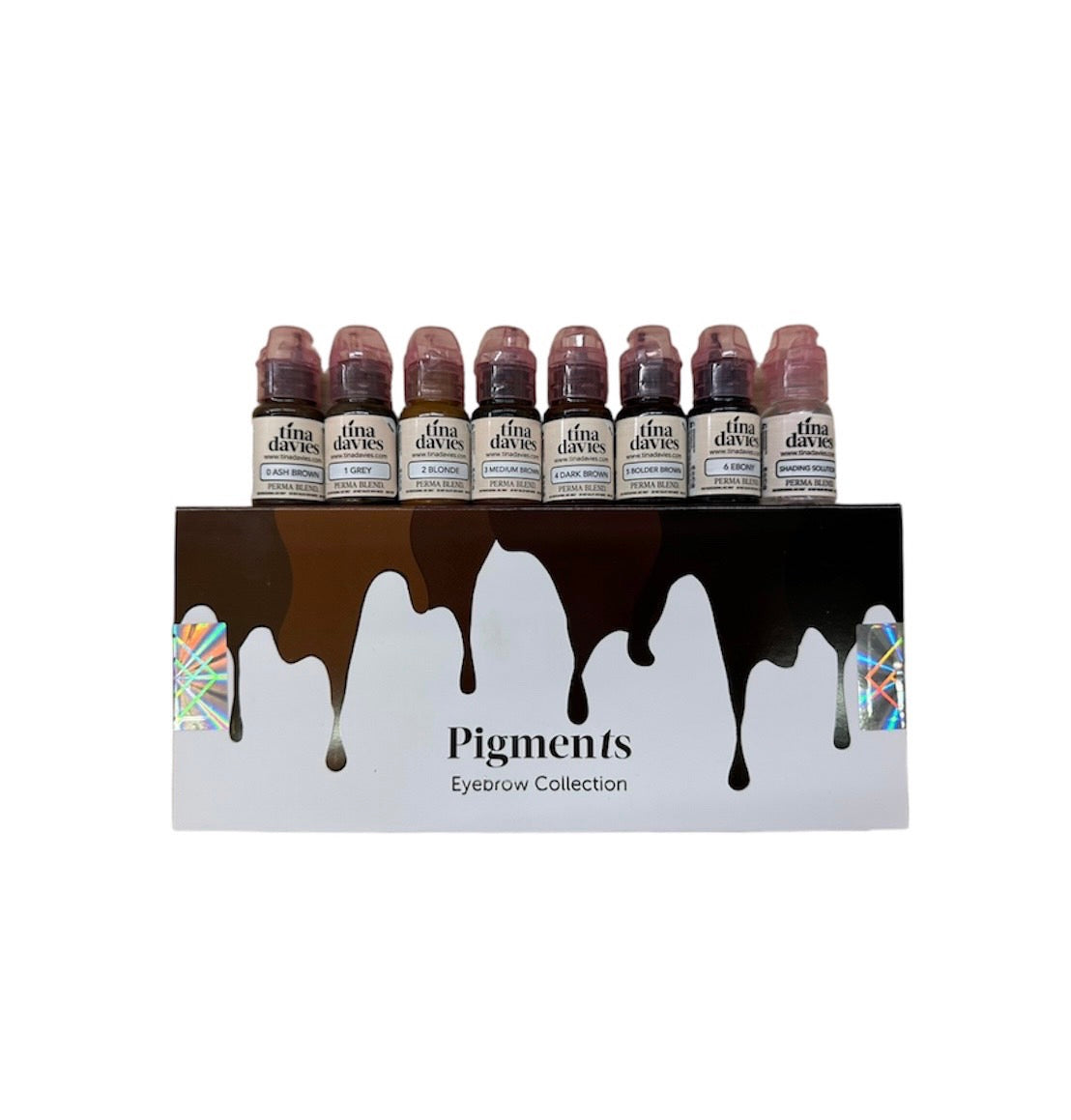 Tina Davies - I Love Ink Eyebrow Set – PMU ink