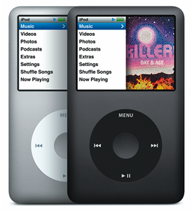 iPod classicの製品仕様:Pod Selection