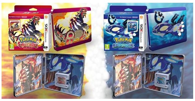 ポケモンオメガルビー海外版のパッケージと予約特典 | ポケモンORAS