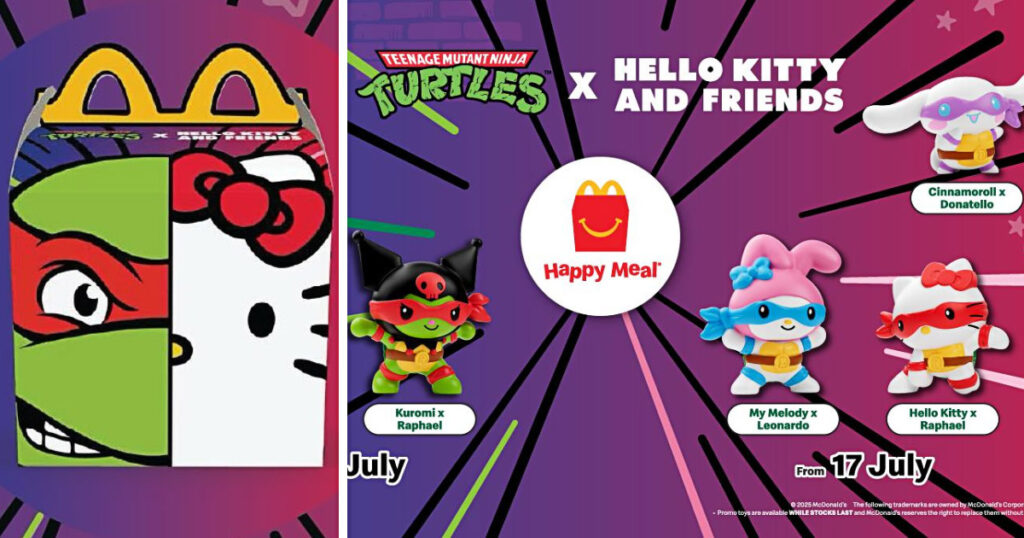 マクドナルド 海外 ハッピーセット ハッピーミール タートルズ キティ