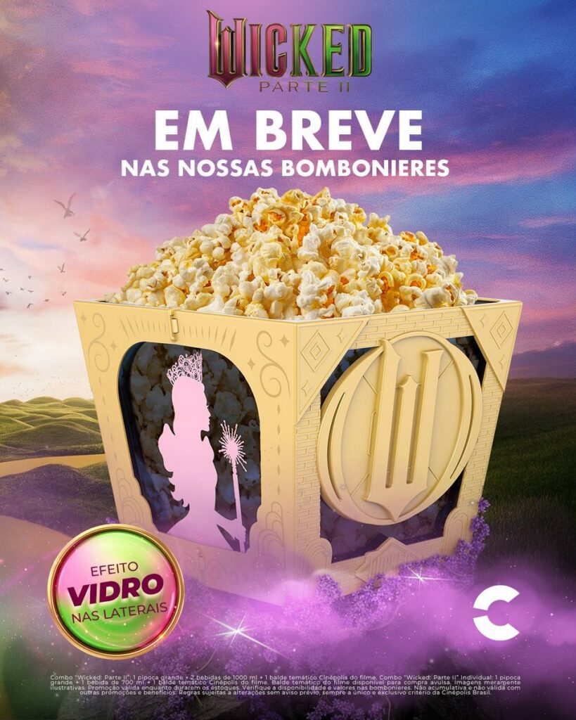 ウィキッド 永遠の約束』Cinépolis限定ポップコーンバケットが登場