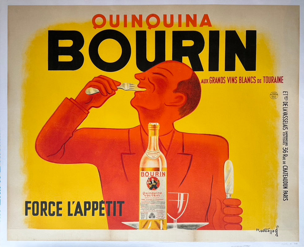 Quinquina Bourin Poster Half #2 – Poster Museum