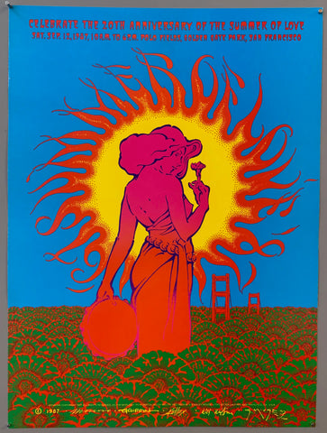 Summer of Love 20th Anniversary Poster – Poster Museum