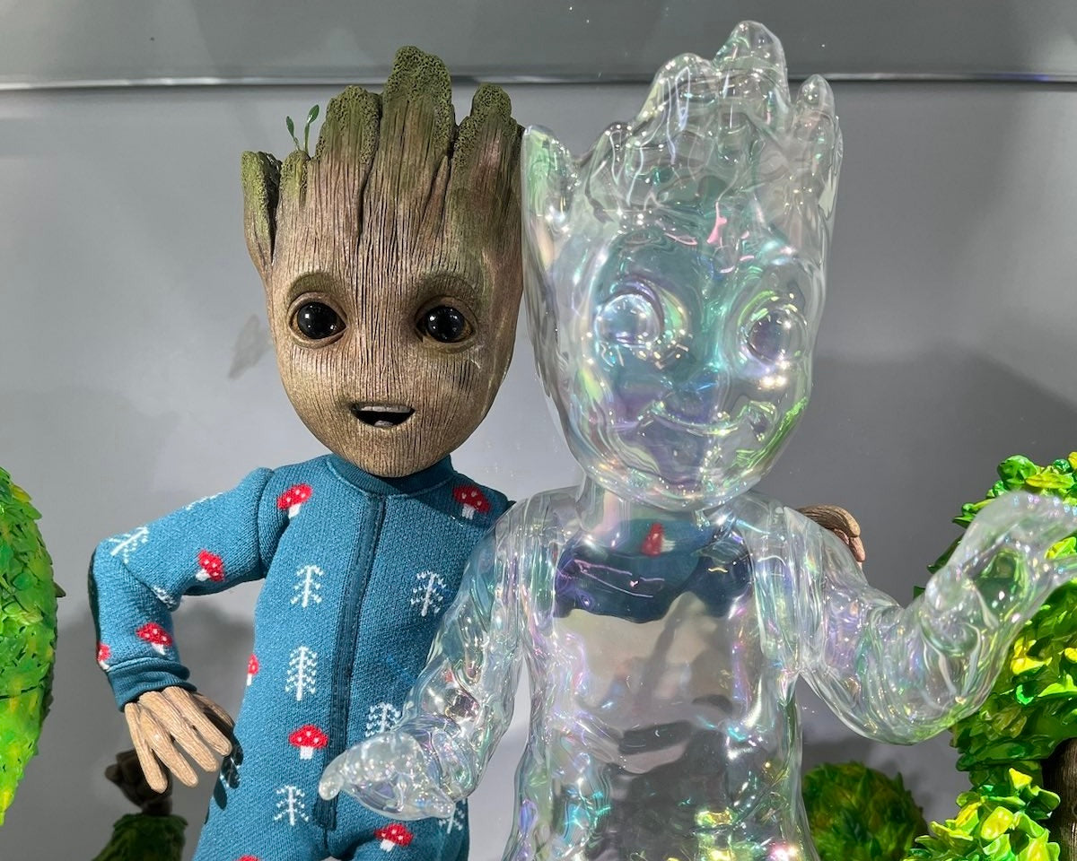 Hot Toys TMS089 I Am Groot Groot Collectible Figure Deluxe Edition