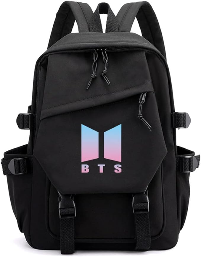 BTS Backpack, Kpop bags , BTS bags ,14 inch (21 ltr) Soft Canvas
