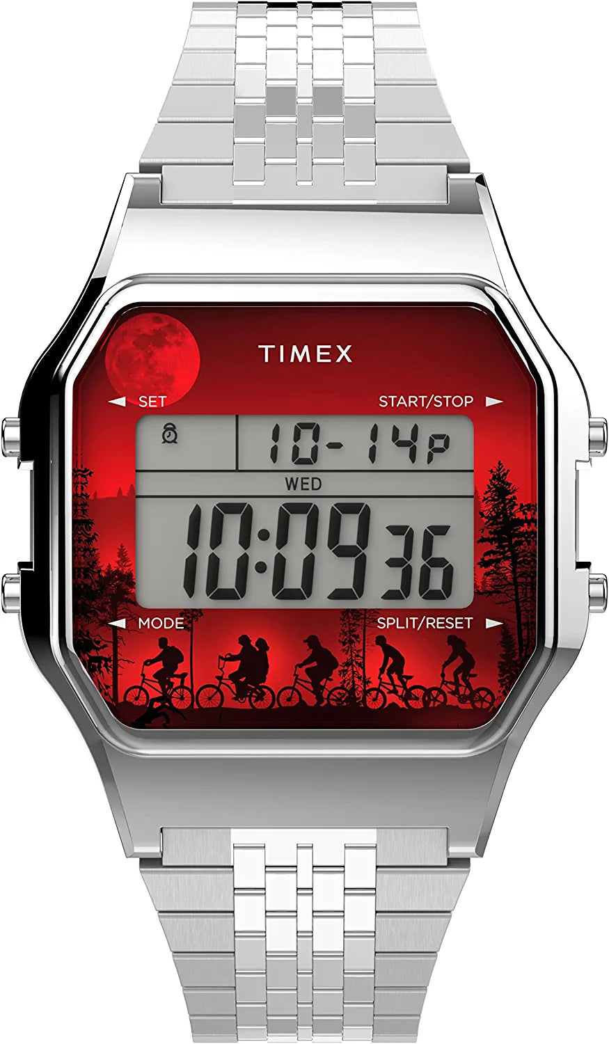 Timex X Stranger Things Watch Timex T80 34mm Stainless Steel
