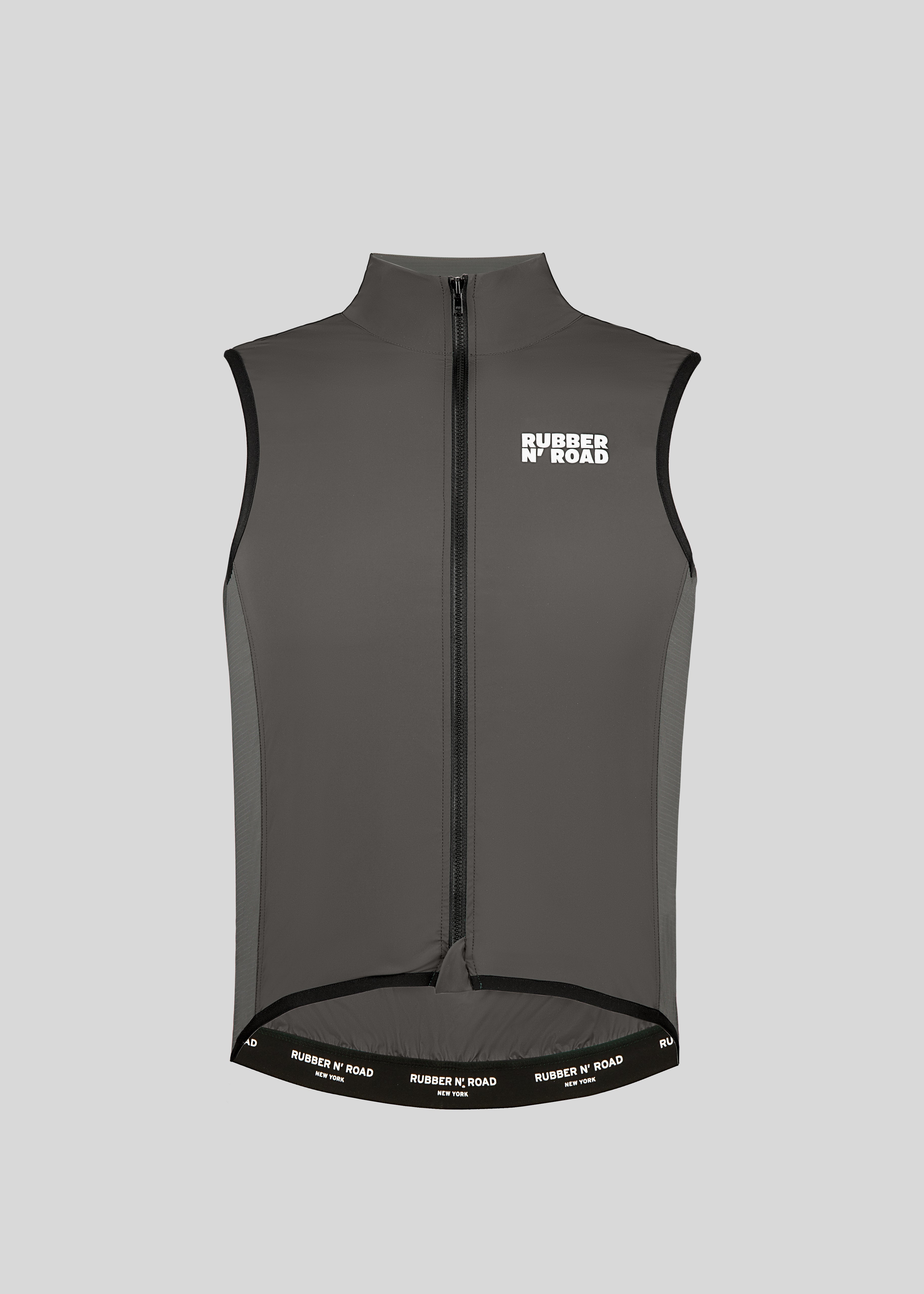 Uniform Wind Vest 2.0 - Warm Grey – RUBBER N' ROAD CYCLING
