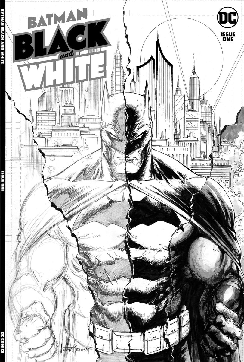 Batman Black and White #1 - Kirkham Sketch Variant - LTD 3000