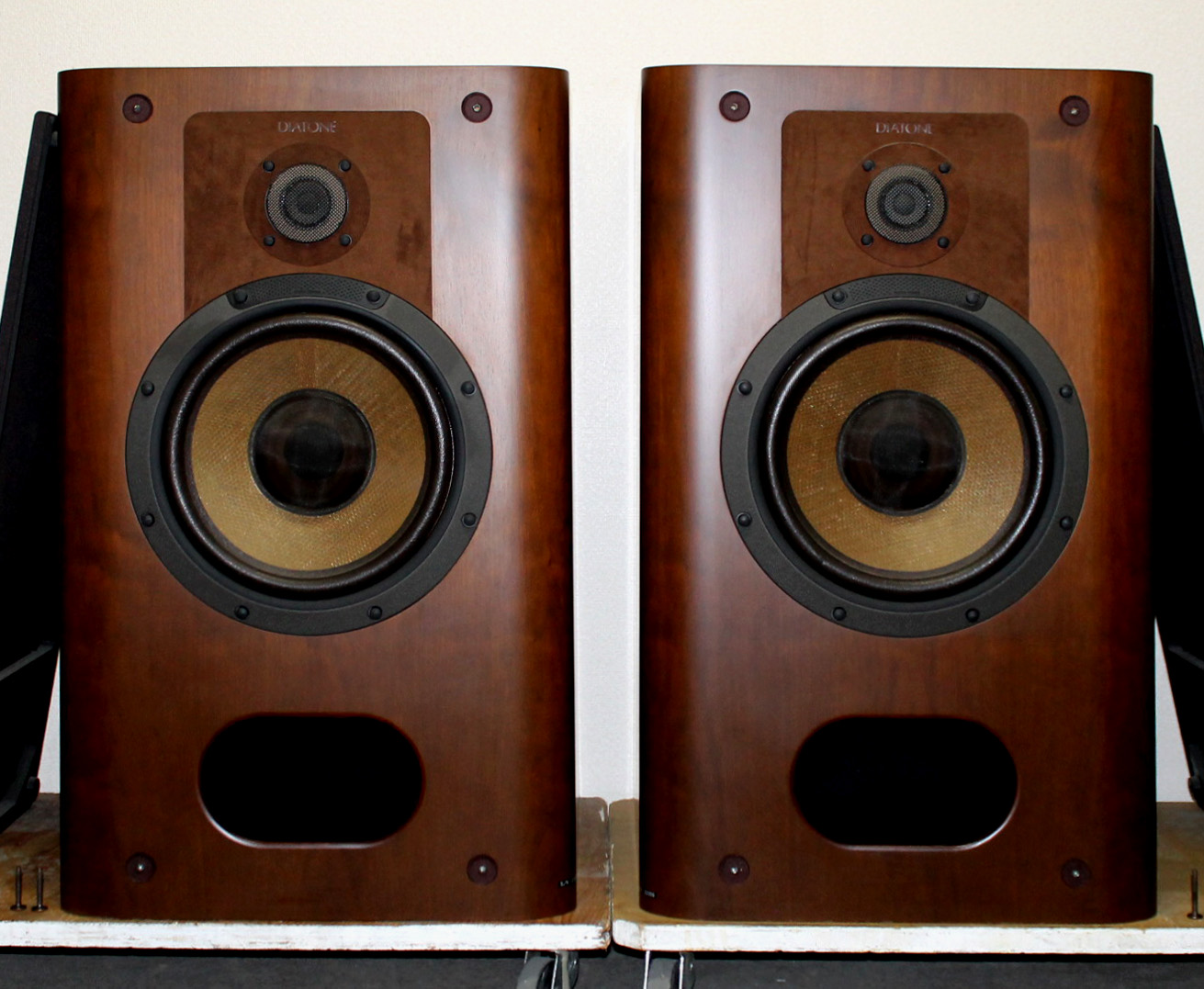 昭和レトロ】DIATONE スピーカー ブラウン 2ウェイ 昭和レトロ