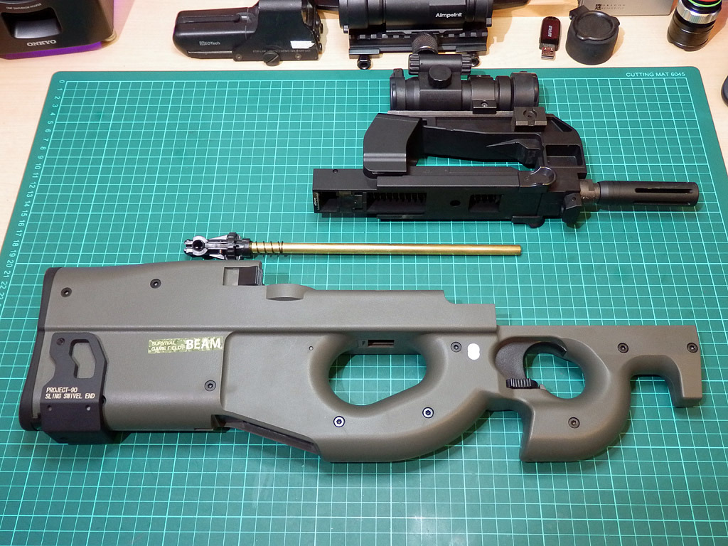 マルイ P90ハイサイクルのカスタム その1: ～Pavement to