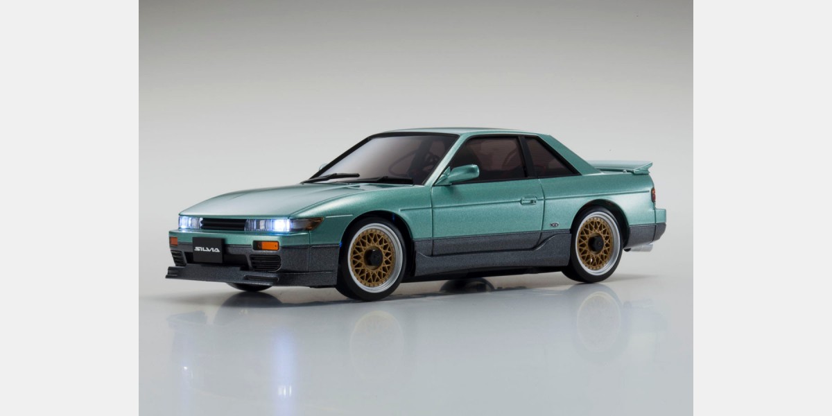 KYOSHO ASC MA-020S 日産シルビアS13 エアロライムグリーンツートン
