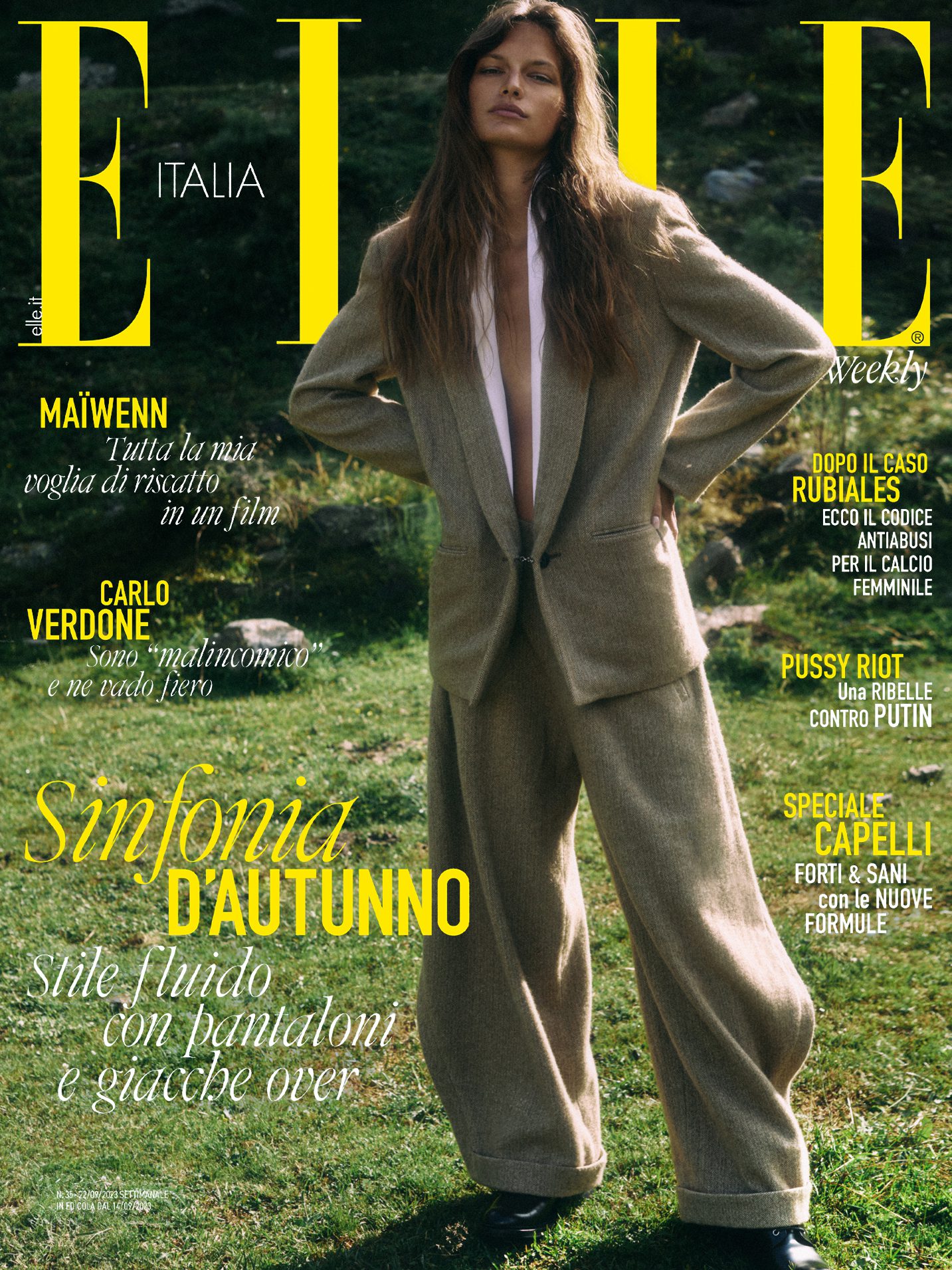 Maartje Verhoef for Elle Italia | Raquel Sueiro Management