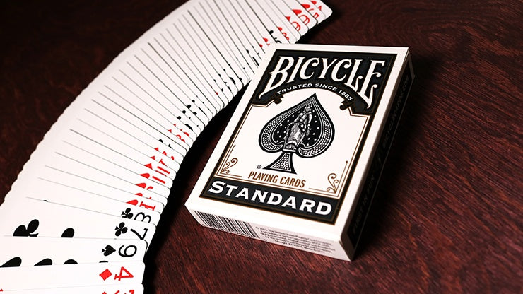 Bicycle Rider Back Playing Cards Standard Black by USPCC – Rare