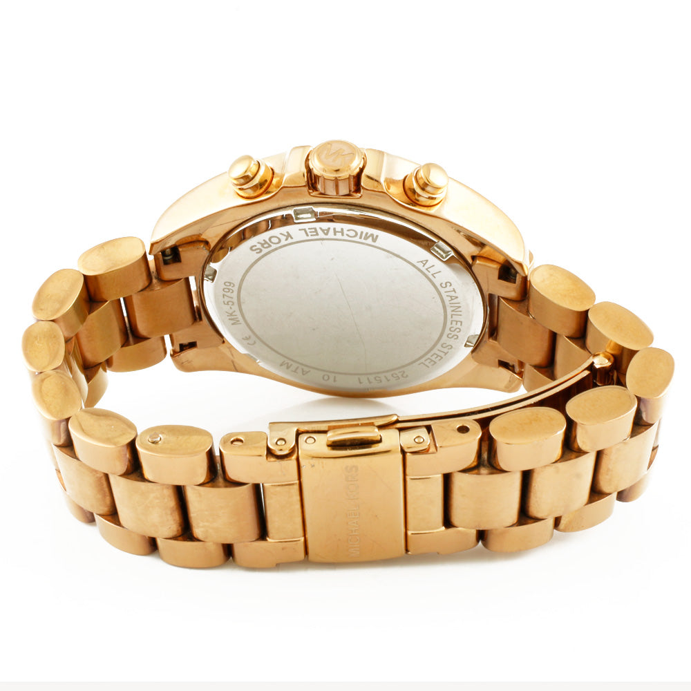 中古】 マイケルコース Michael Kors SS 腕時計 BRAD SHAW ステンレス