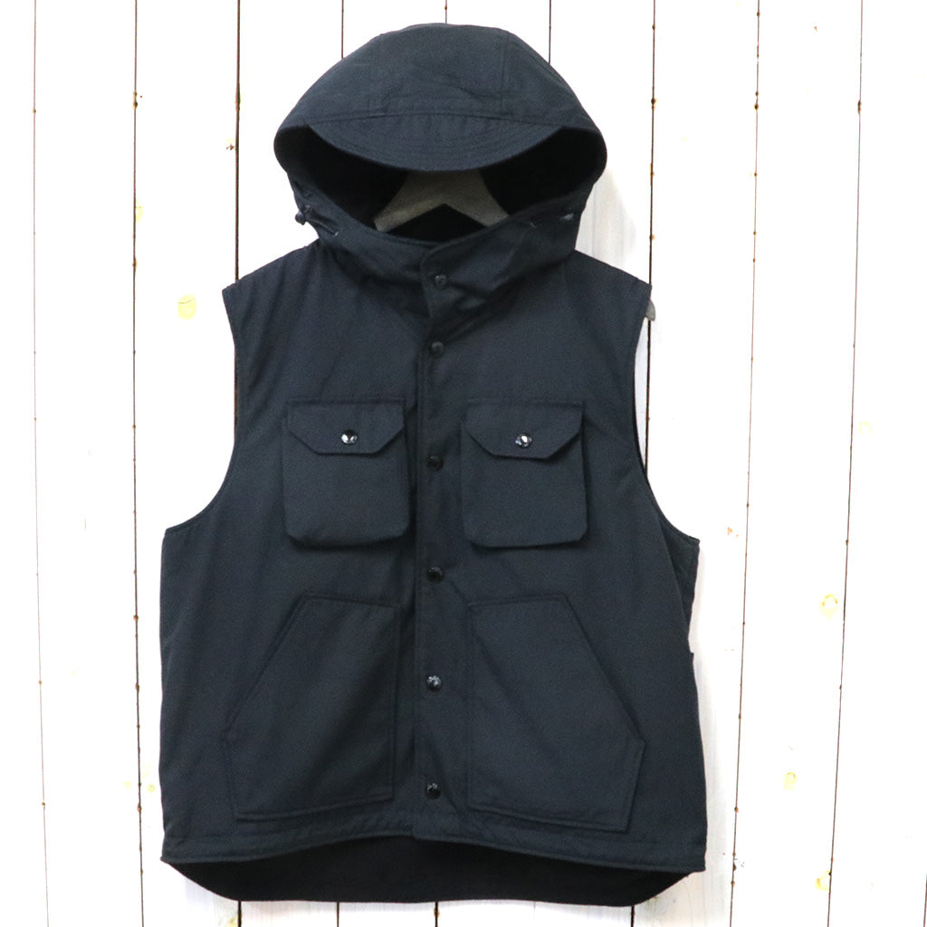 ENGINEERED GARMENTS : Field Vest-PC Poplin (Black) – Reggieshop