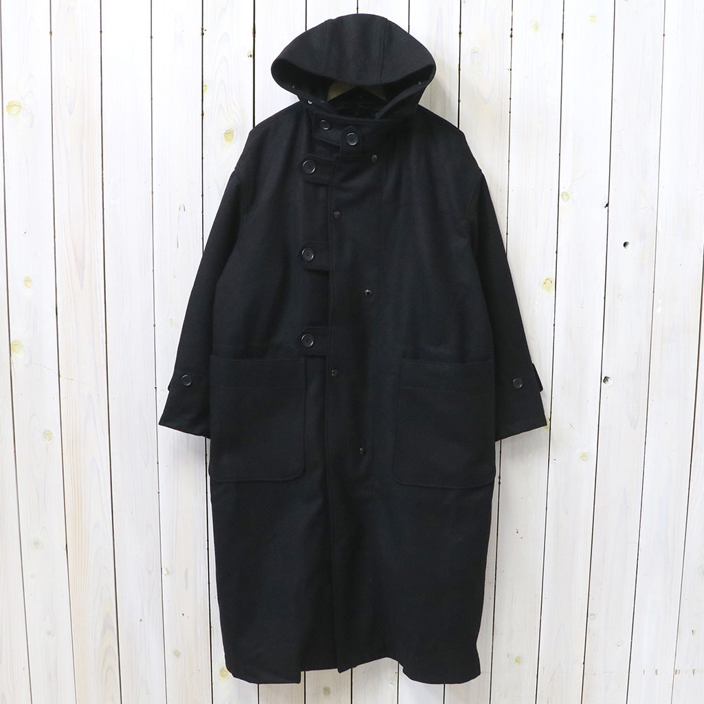 ENGINEERED GARMENTS : Duffle Coat-24oz Wool Melton (Black