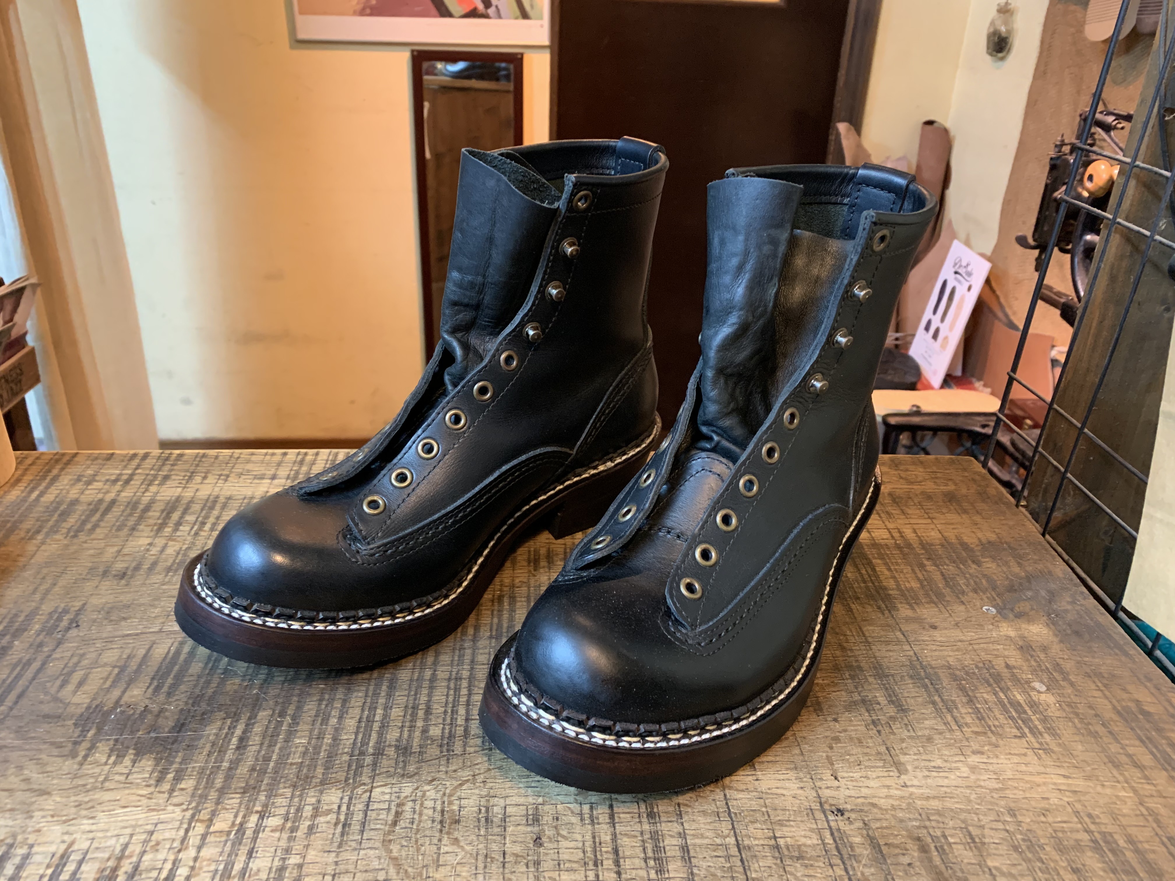 NERO 安藤製靴 ジェレミー Dr.sole ハーフソールカスタム: ソール