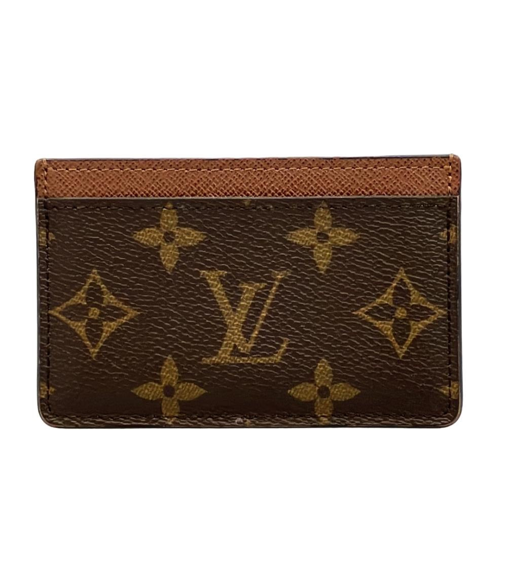 LOUIS VUITTON カードケース ポルト カルト・サーンプル モノグラム