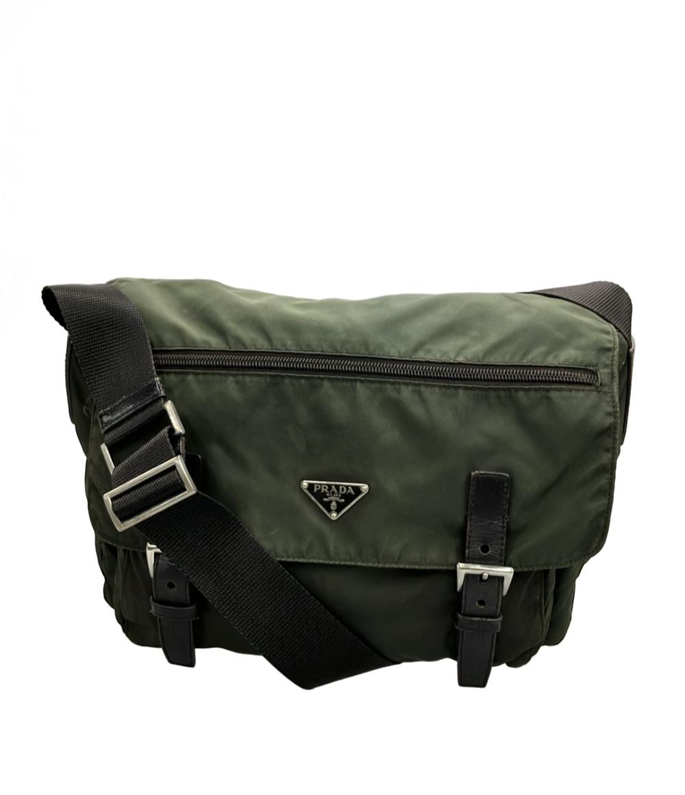 PRADA メッセンジャーバッグ ショルダーバッグ 斜め掛け ナイロン ユニ