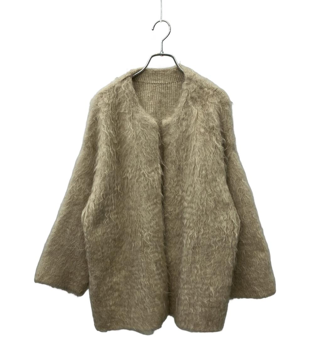 MUSE DEUXIEME CLASSE 長袖カーディガン GY70 クールネック 23-080-520