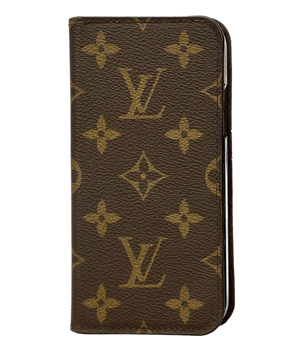 LOUIS VUITTON iphoneケース X XS モノグラム フォリオ M63433